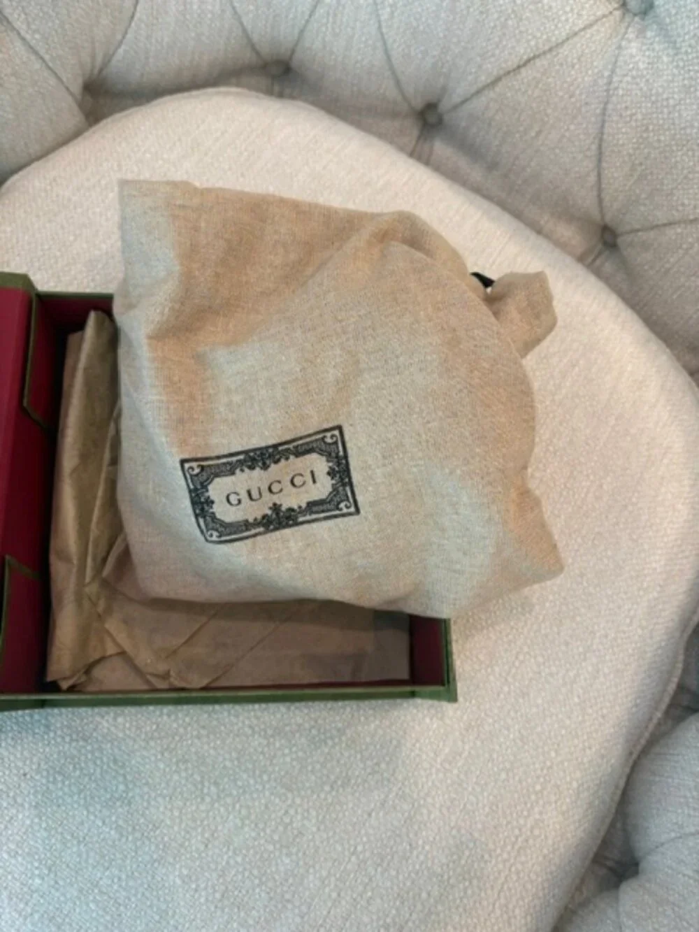 Gucci Black Leather Belt